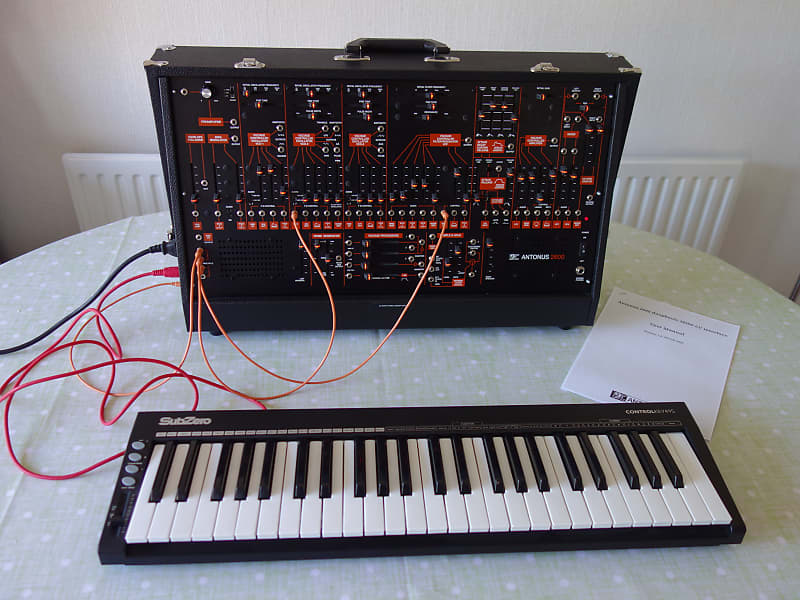 Antonus 2600 duophonic analogue synthesizer 2022 - black/orange image 1