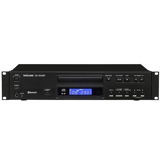 Tascam CD-200BT CD Player/ Bluetooth Receiver image 1