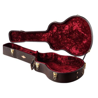 Taylor 86139 Deluxe Grand Symphony Acoustic Guitar Case, Brown image 1