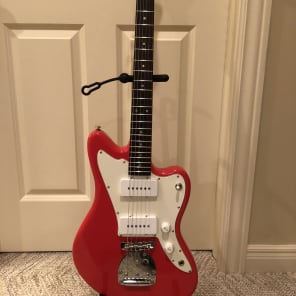Xaviere JT 100 Fender Jazzmaster Style Guitar Fiesta Red Reverb