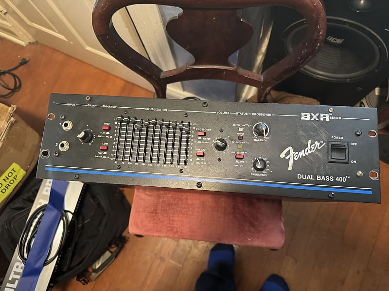 Fender Bxr series dual bass 400 amplifier Black Reverb