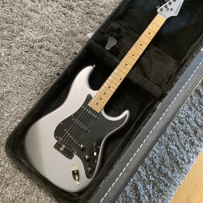 1984 Performance Guitar Stratocaster Silver Black - Steve Vai | Reverb