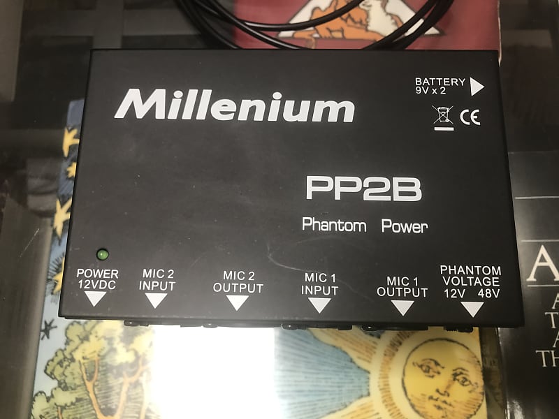Millenium Pp2b phantom power multi supply Reverb UK