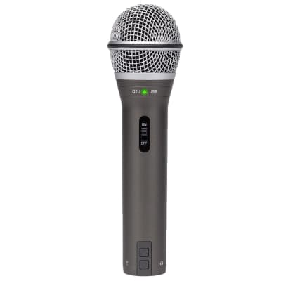Samson Q2U Handheld Dynamic USB/XLR Microphone Pack for Recording & Podcasting image 5
