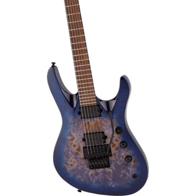 Jackson Pro Series Chris Broderick Soloist 6 Electric Guitar, Transparent Blue image 5