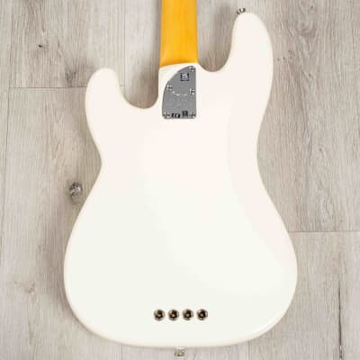 Fender American Professional II Precision Bass, Maple Fingerboard, Olympic White image 7