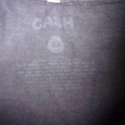 Johnny Cash 3XL T Shirt faded black Man in Black image 5