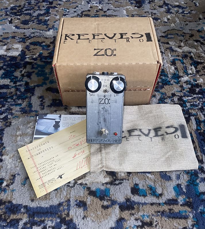 Reeves Electro Zonk Machine MK2 Silicon Fuzz with NOS Reverb