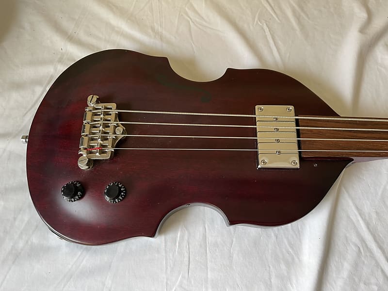 Epiphone EB1 Violin Fretless Bass Reverb