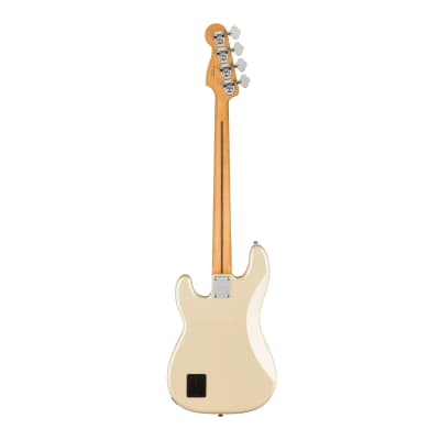 Fender Player Plus Precision 4-String Bass Guitar (Right-Hand, Olympic Pearl) image 6