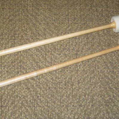 ONE pair new old stock Regal Tip 606SG (Goodman # 6) TIMPANI MALLETS, CARTWHEEL -  inner core of medium hard felt covered with a layer of soft damper felt / hard maple handle (shaft), includes packaging image 8