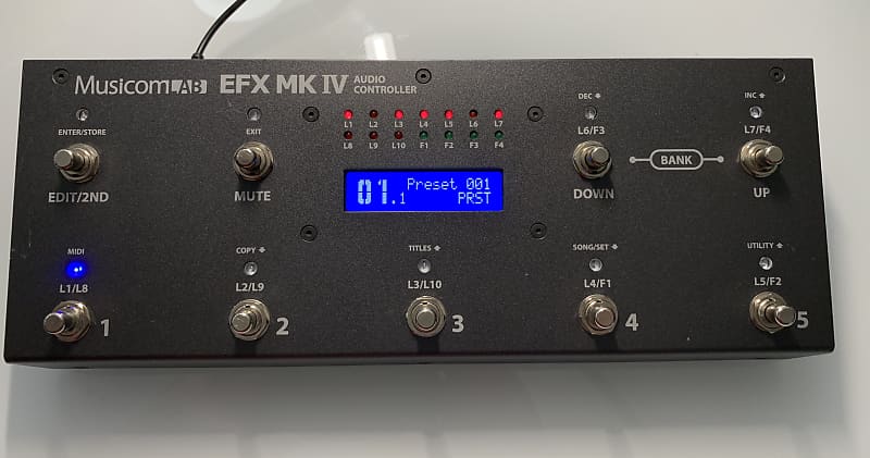 MusicomLab EFX mkIV Pedal Switcher | Reverb