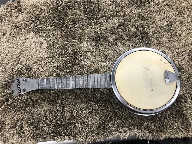 Dixie Banjo Ukulele 50s Aluminum Neck Reverb
