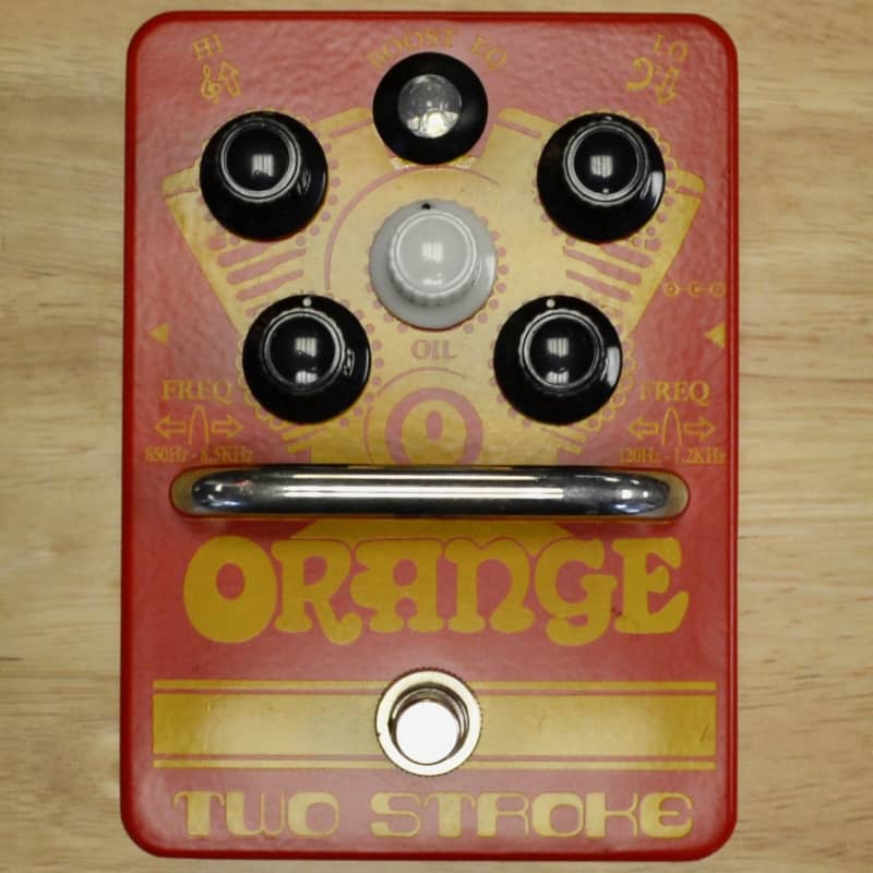 Photos - Effects Pedal Orange Two Stroke Boost EQ new 