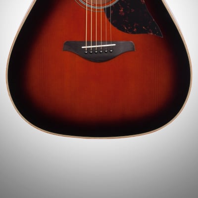 Yamaha A1M Acoustic-Electric Guitar, Tobacco Brown Sunburst image 3
