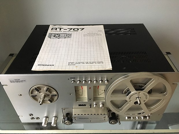 Pioneer RT-707 Auto Reverse 7 reel to reel tape recorder. Refurbished!  W/Extras!