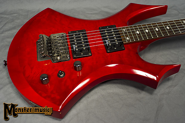 B.C. Rich Virgin N.J. Series Trans Red