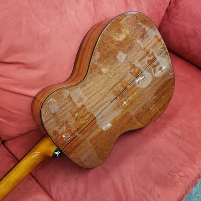 Washburn AF5KAU OM Acoustic Guitar W/Case  Natural image 10