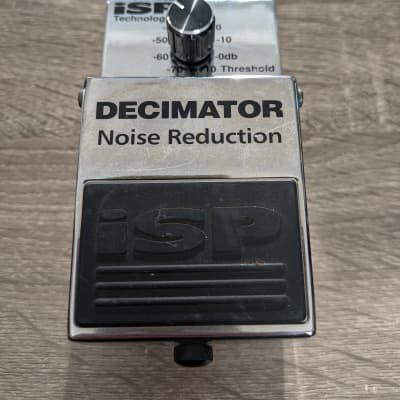 Reverb.com listing, price, conditions, and images for isp-technologies-decimator-noise-reduction-pedal