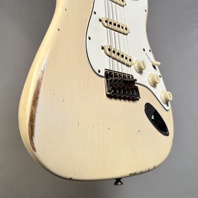 Fender Custom Shop Limited Edition 1964 Stratocaster Relic Super Faded Aged Shell Pink image 6