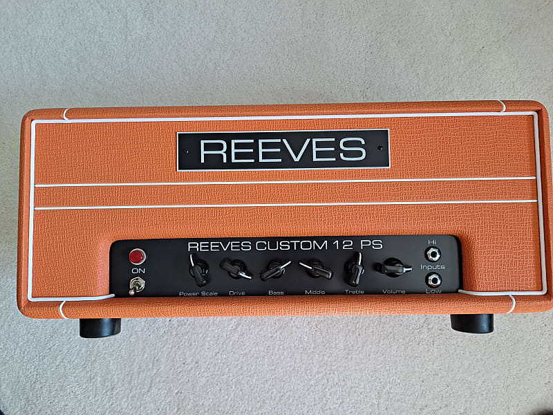 Reeves Custom 12 PS Amplifier Orange image 1