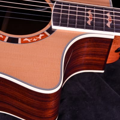 Crafter KGAE 18 SR PREMIUM GA Acoustic Guitar Top Back Solid Dual Source Pickup image 5