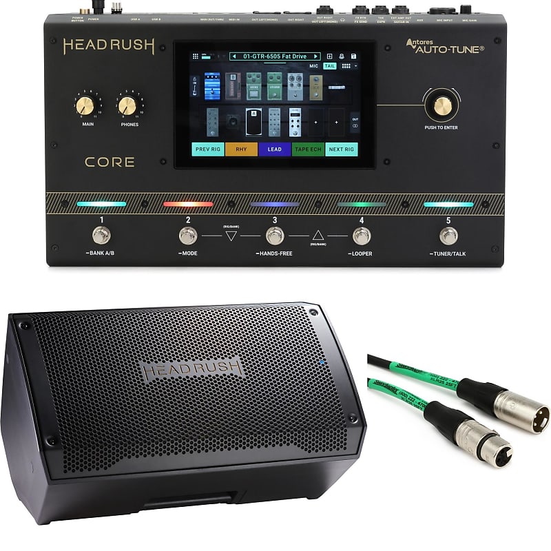 HeadRush Core Guitar Multieffect/Amp Modeler/Vocal Processor Reverb