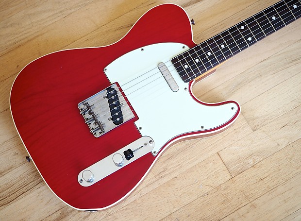 Fender telecaster cherry red new arrivals
