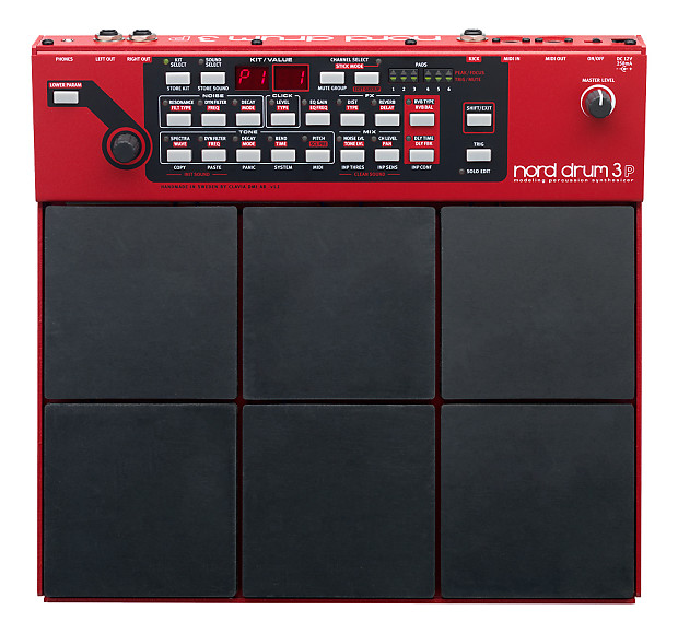 Nord Drum 3P 6-Channel Modeling Percussion Synthesizer image 1