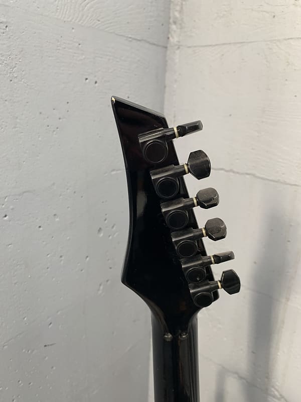 JB Player RR Flying V Professional 1980s Black Crackle Rare