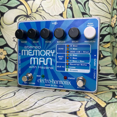 electro-harmonix Stereo Memory Man with Hazarai - Gearspace