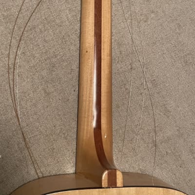 1970’s Decca 12 String Acoustic Guitar Natural Blonde Cool Headstock Overlay w Matching Pickguard MIJ Japan TLC image 13