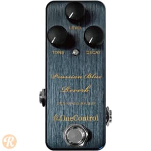 ギター One Control Persian Blue Reverb 9/8までエフェクターポーチ付属】One Control PRUSSIAN BLUE