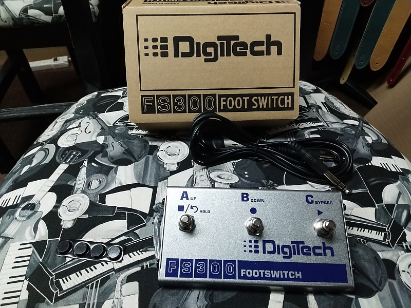 DigiTech FS300 3-Button Multi-Function Footswitch