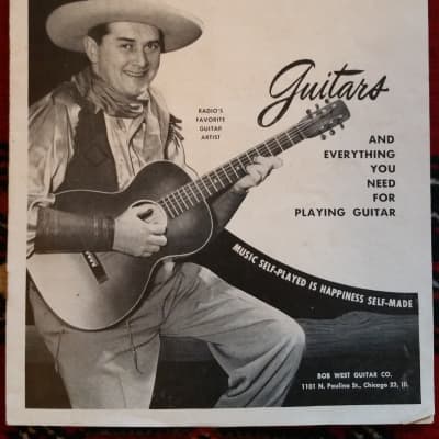 Bob West / Harmony Guitar and Accessories Catalog 1947 image 1