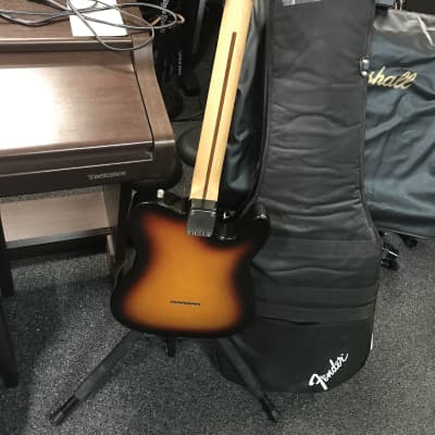 Fender Standard Telecaster 2007 Sunburst MIM Lefty Left-Handed Maple Neck electric guitar in excellent condition with case image 8