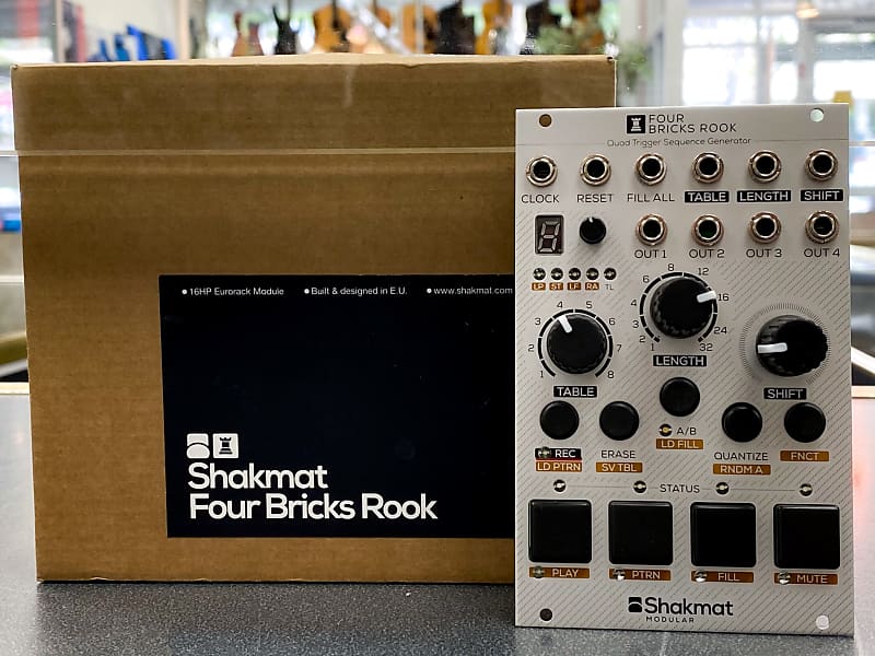 Shakmat Modular popular four Bricks rook eurorack Sequence Generator