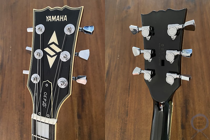 1978 Yamaha SL430 Black Bolt-on Les Paul Custom w/ Yamaha