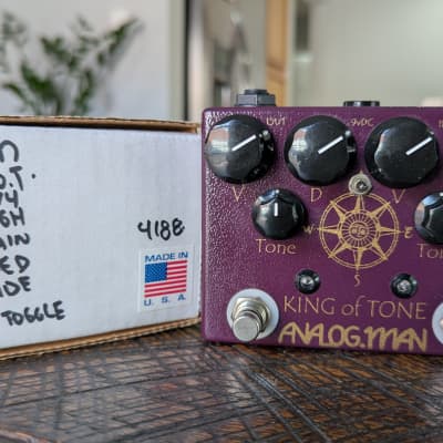 analogman king of tone clone mod Analogman King of Tone - Gearspace
