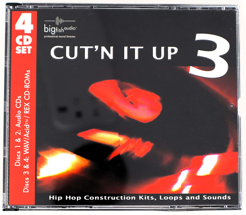 Big Fish Audio Cut'n It Up 3 Sample Library/Sound Reverb UK