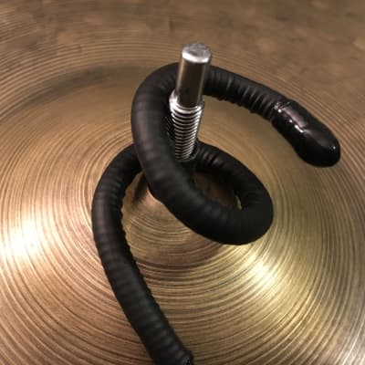 Upcycled Percussion - "Rattle Snake" + Trash Medallion - Cymbal Effects Stack image 9