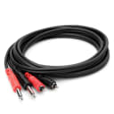 Hosa CPR-206 Dual RCA to 1/4" Phone 6M (20 feet) cable