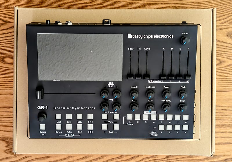 Tasty Chips GR-1 Granular Synthesizer 2023 - Black | Reverb