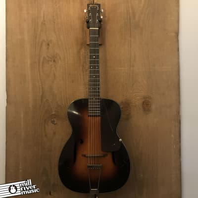 Martin R-18 Vintage Archtop Acoustic Guitar Sunburst c. 1934 w/ OHSC imagen 2