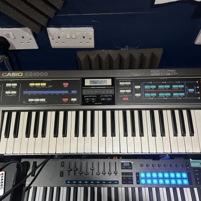 Casio CZ-1000 49-Key Synthesizer 1985 - Black