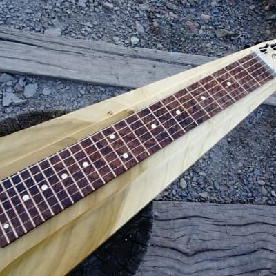 Rukavina 6 String Poplar and Claro Walnut Lapsteel Guitar - 22.5" Scale image 5