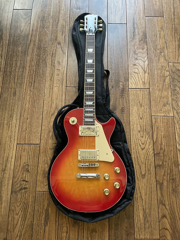 Aria Pro II LS 450 Standard Electric Guitar Cherry Burst | Reverb