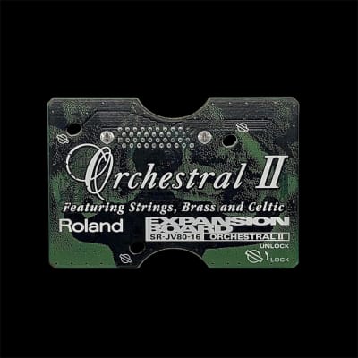 Roland SR-JV80-16 Orchestral II JV-1080 Expansion Board