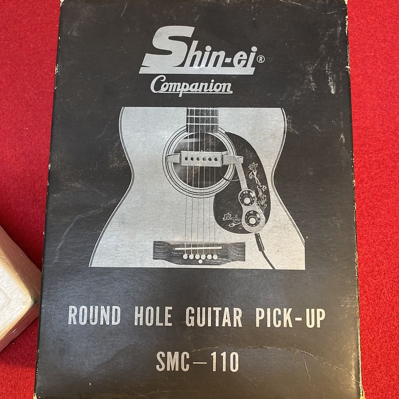 Shin-ei Companion SMC-110 -slip in acoustic pick up with volume and treble  controls | Reverb