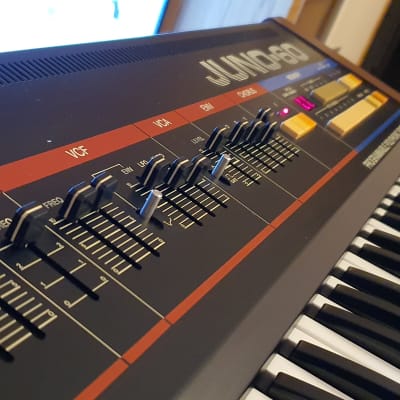 Roland Juno-60 61-Key Polyphonic Synthesizer ✅RARE from ´80s✅ Synthesizer / Keyboard ✅ Cleaned & Full Checked image 10